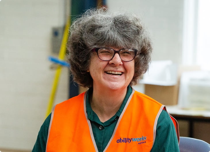 A very happy employee