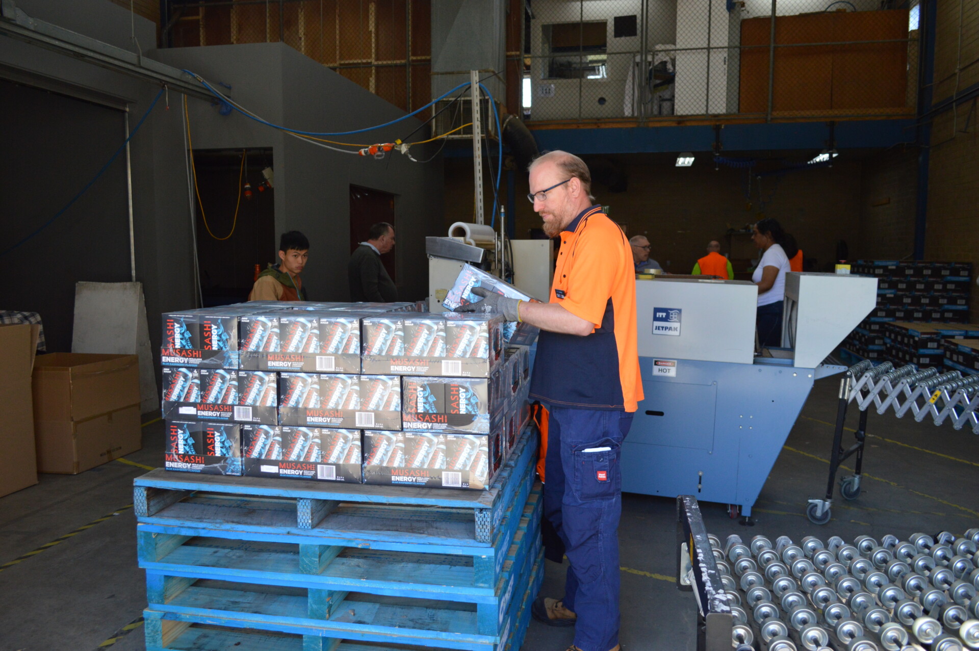 Peter is preparing items to be packed